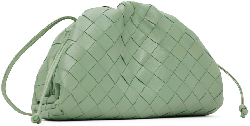 Bottega Veneta - Mini pochette verte