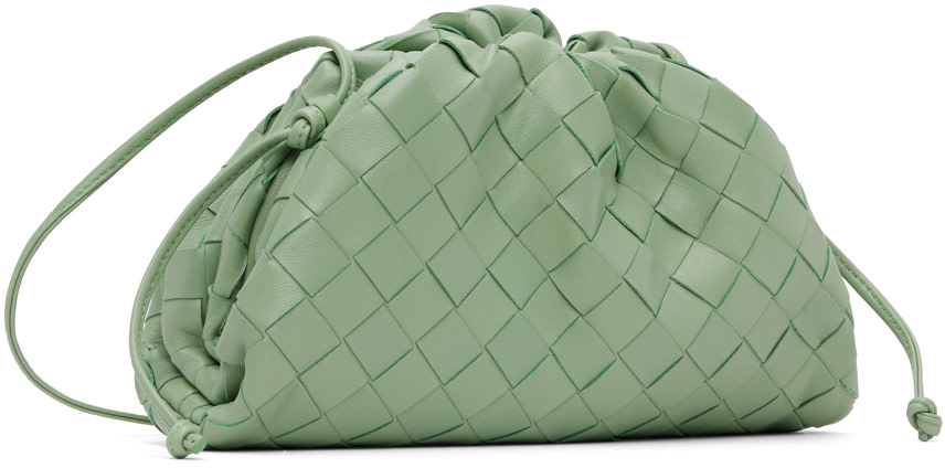Bottega Veneta - Mini pochette verte