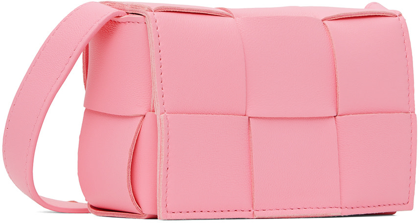 Bottega Veneta: Pink Candy Cassette Bag | SSENSE