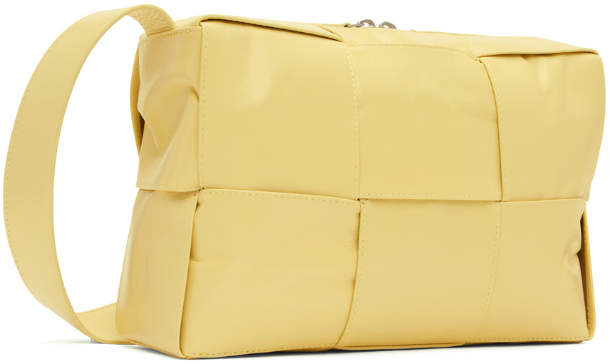 Bottega Veneta - Sac caméra Arco jaune