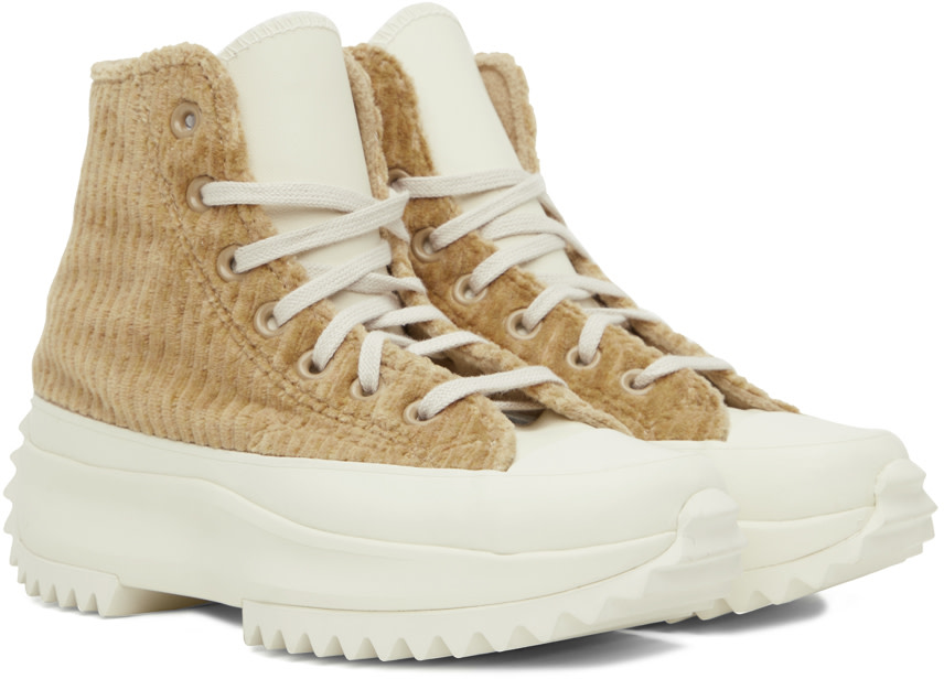 Converse - Baskets Run Star Hike brun clair