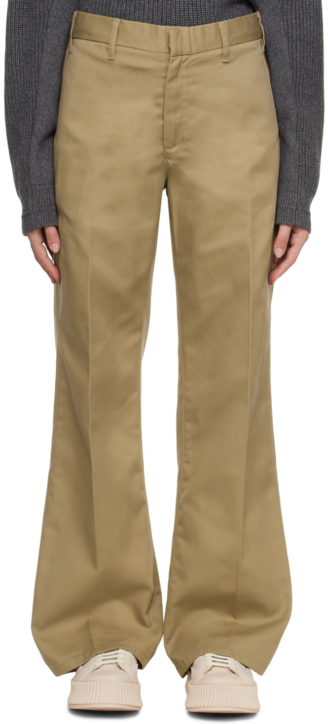 Re/Done - Pantalon ample kaki