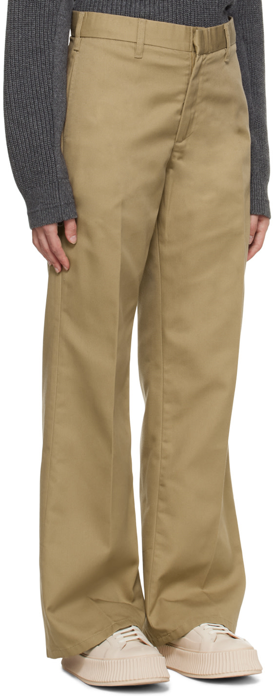 Re/Done - Pantalon ample kaki