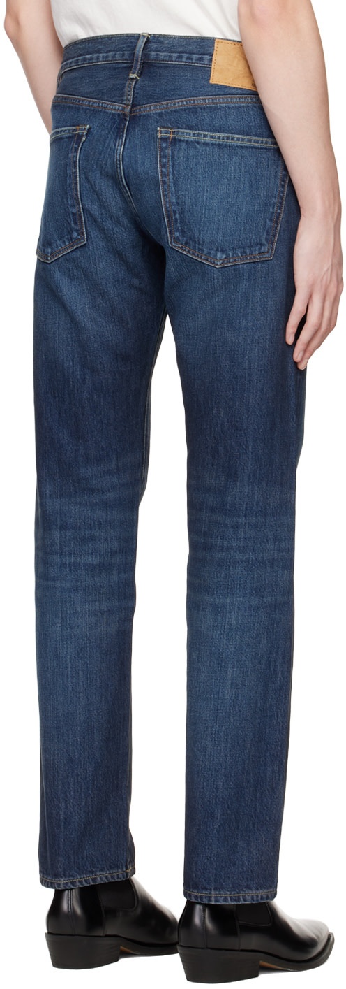 Re/Done - Blue 50s Straight Jeans
