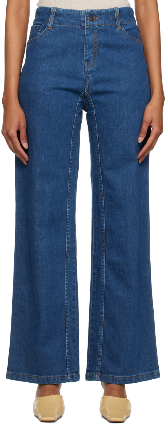 Subtle Le Nguyen - Jean On-Ward bleu