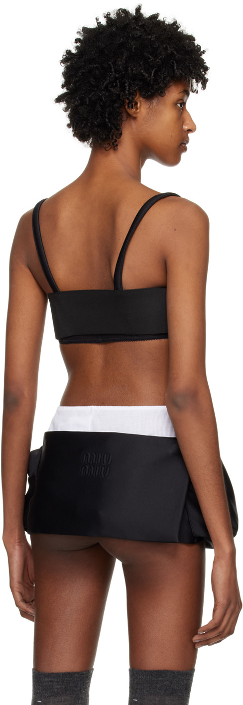 Miu Miu - Camisole noire à boucle