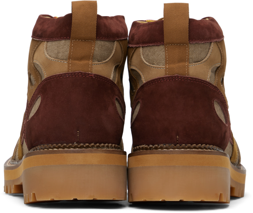 KidSuper - Brown Swirls Boots