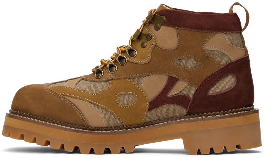 KidSuper - Brown Swirls Boots