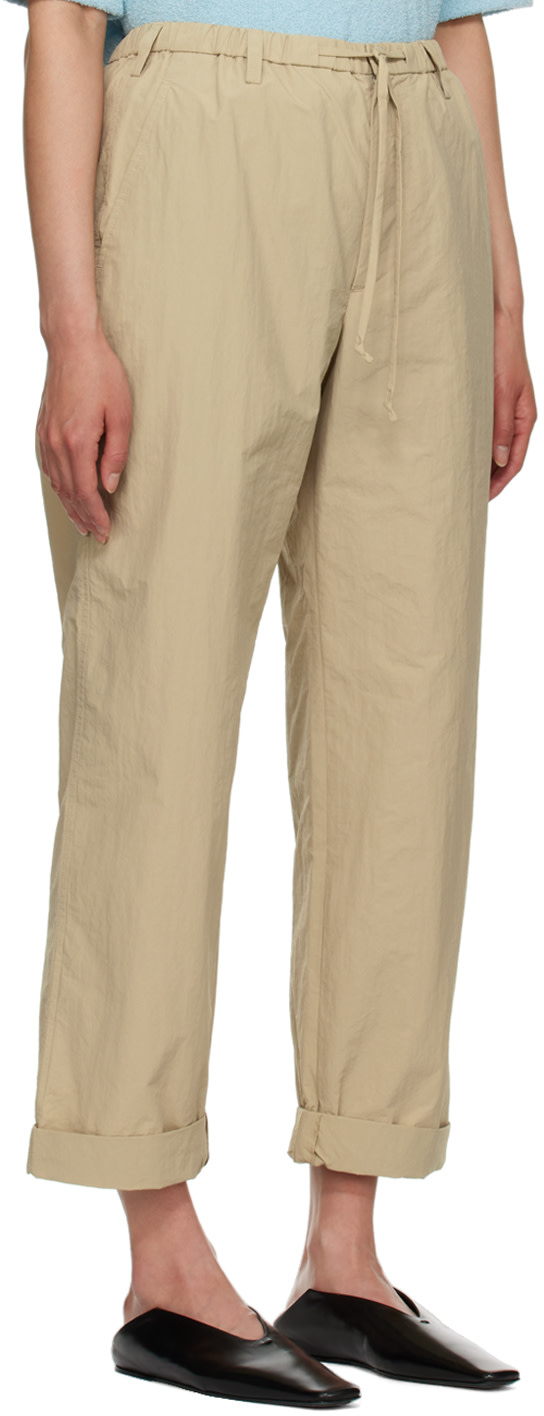 Nanushka - Pantalon Morris beige