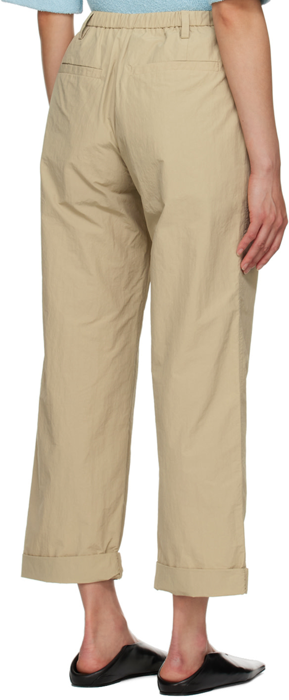 Nanushka - Pantalon Morris beige