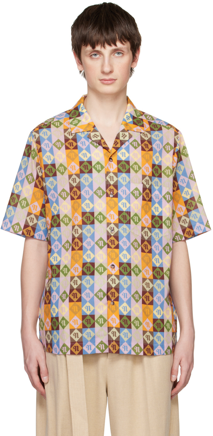 Nanushka - Chemise Bodil multicolore