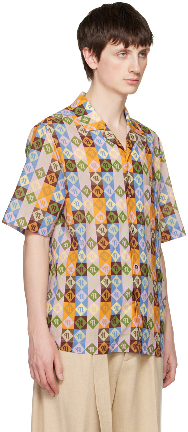 Nanushka - Chemise Bodil multicolore