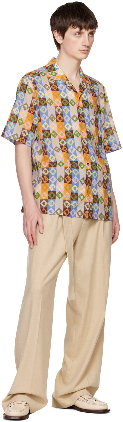 Nanushka - Chemise Bodil multicolore