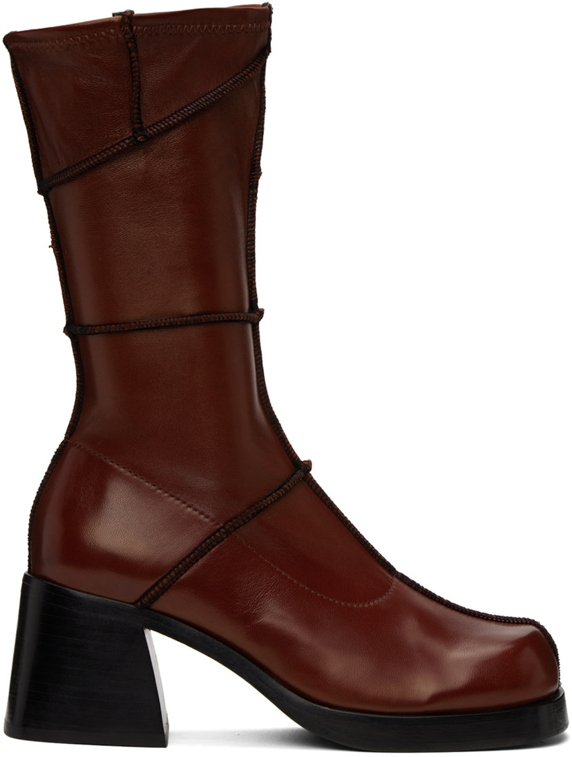 Miista - Bottes Lois brunes
