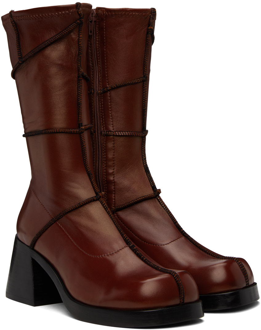 Miista - Bottes Lois brunes