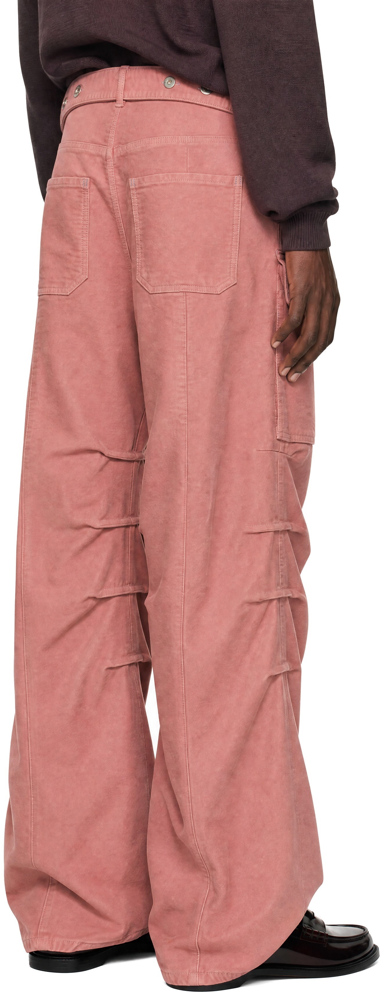 Y/Project - Pink Gathered Cargo Pants