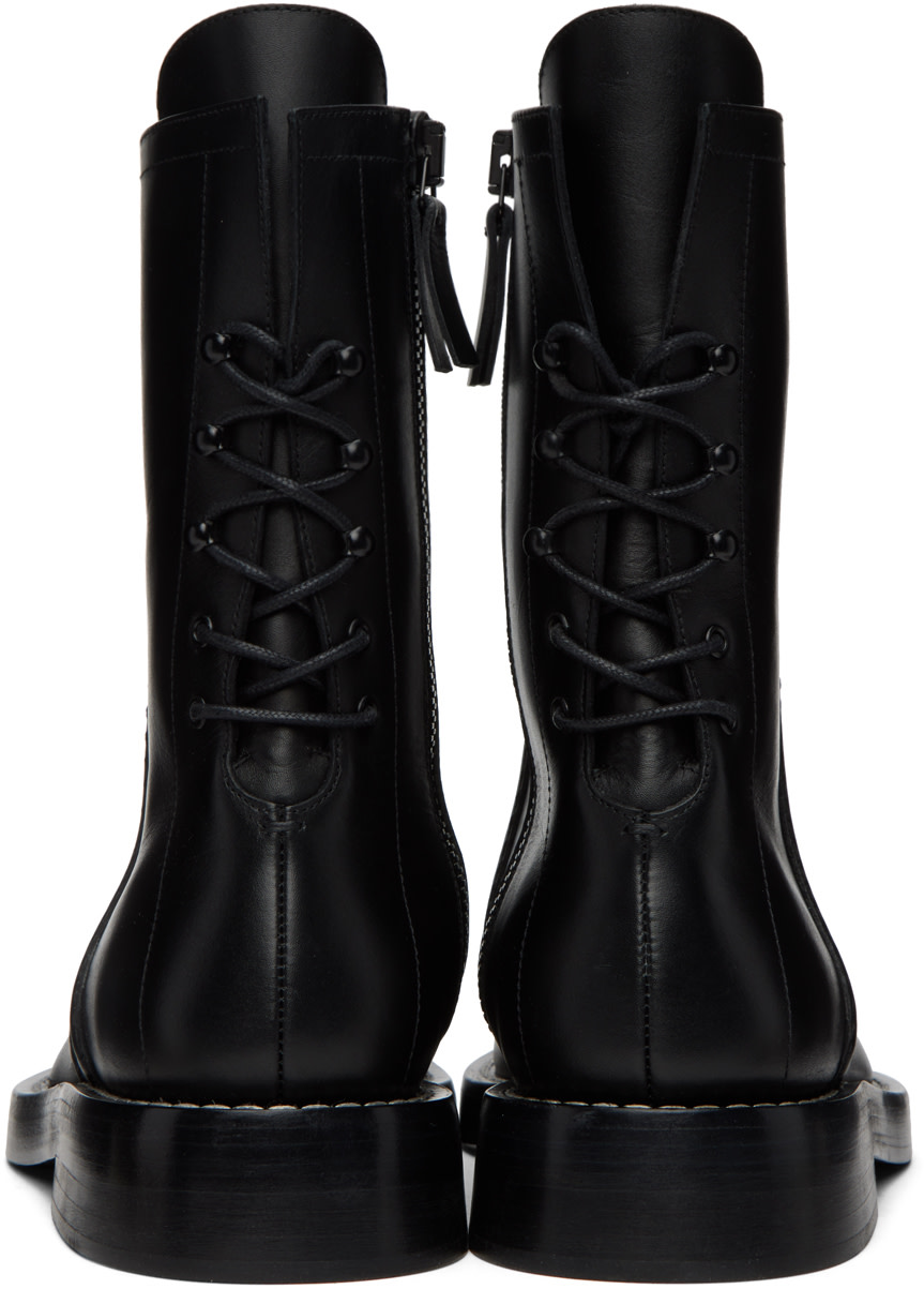 K.NGSLEY - Black Clandestine Boots