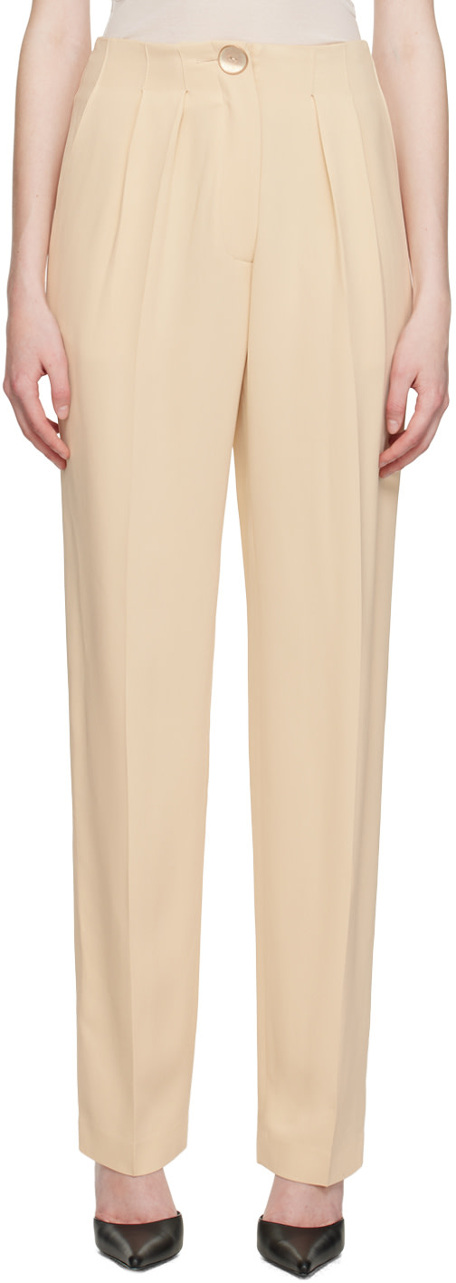 Maiden Name - Pantalon Lila beige