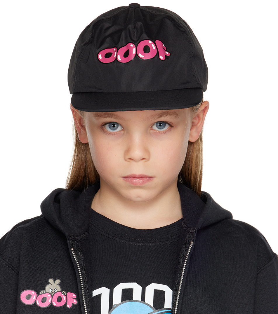 OOOF - SSENSE 익스클루시브 블랙 스파이크 로고 볼캡
