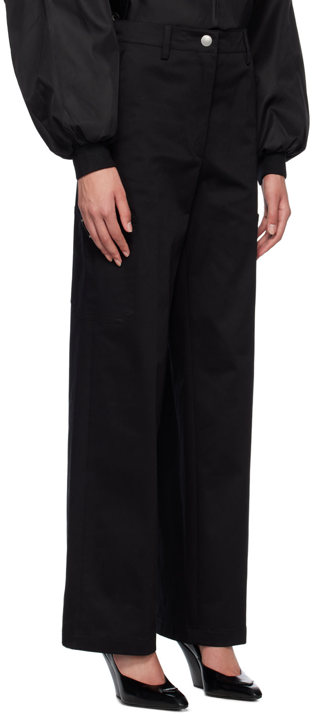 Prada - Black Zip Trousers