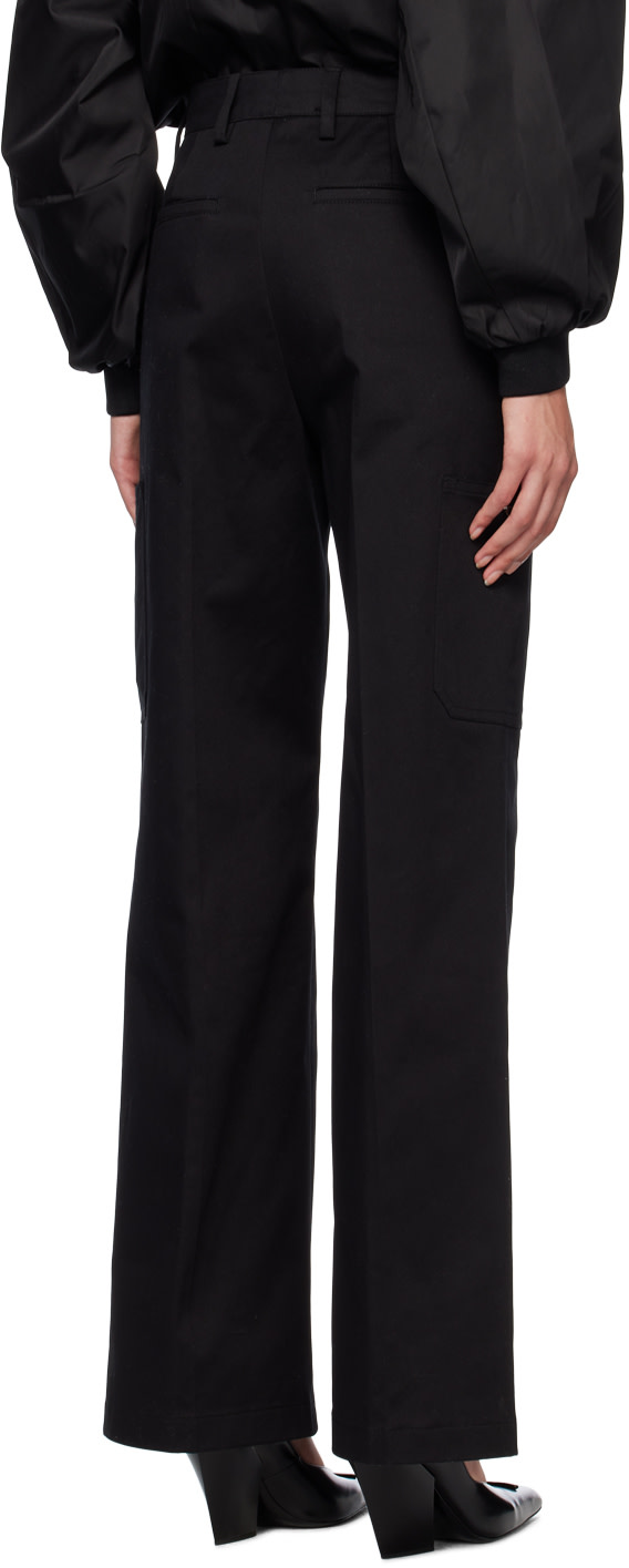 Prada - Black Zip Trousers