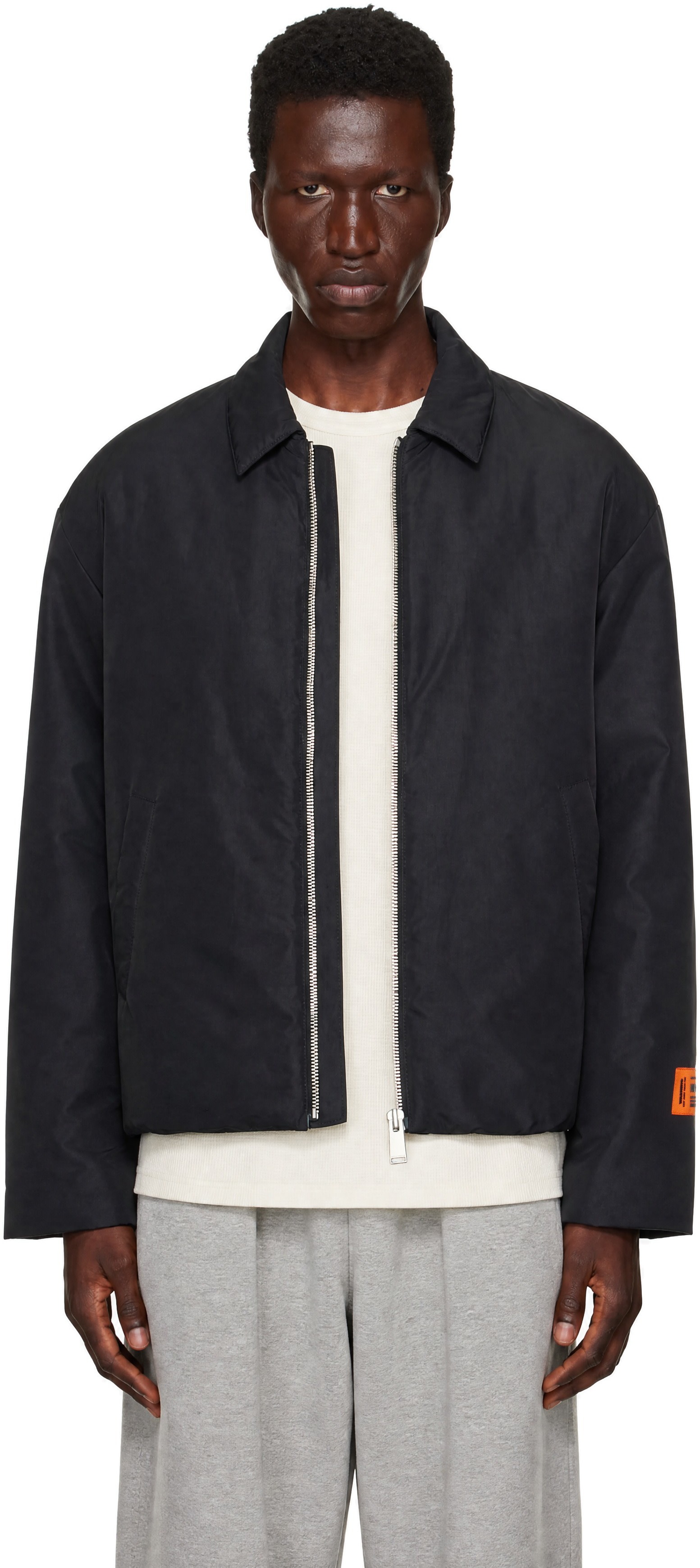 Heron Preston - Blouson Ex Ray Security noir
