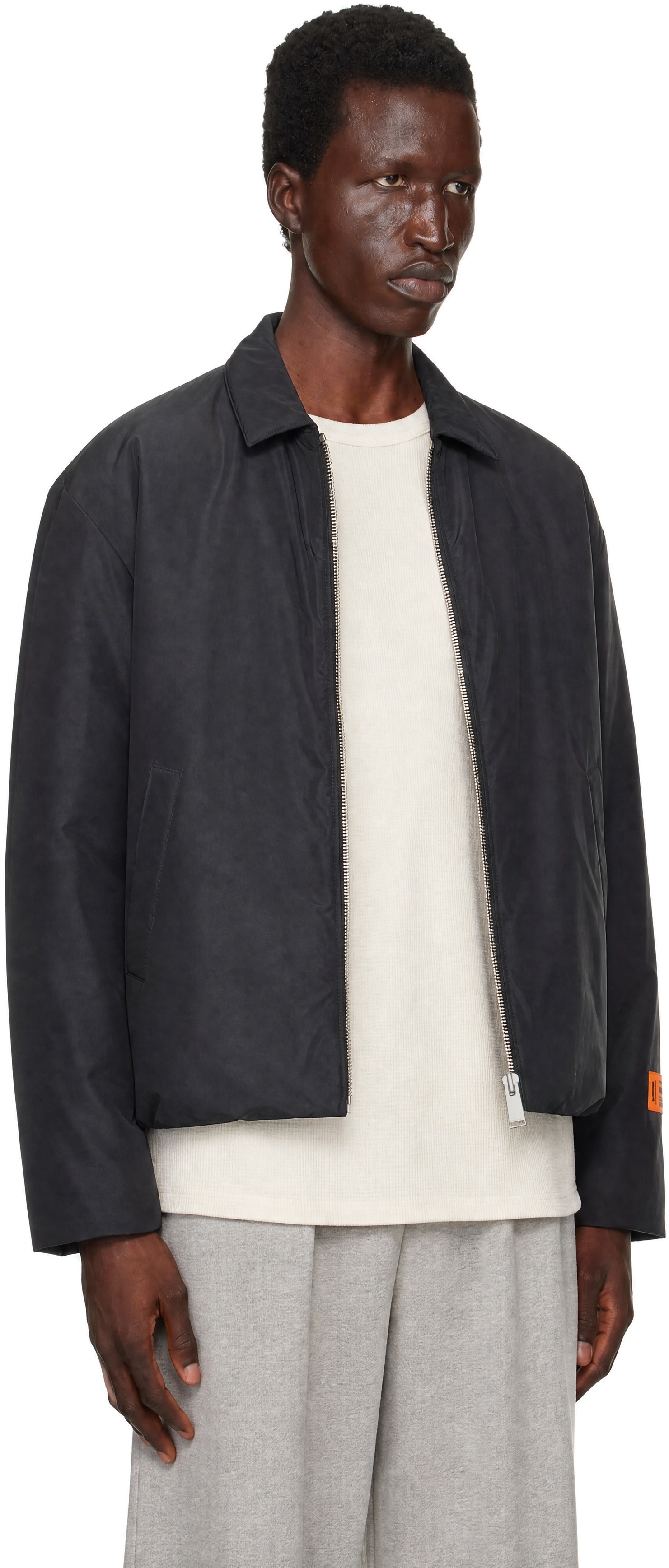 Heron Preston - Blouson Ex Ray Security noir