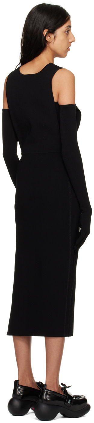 PH5 - Robe midi Triton noire