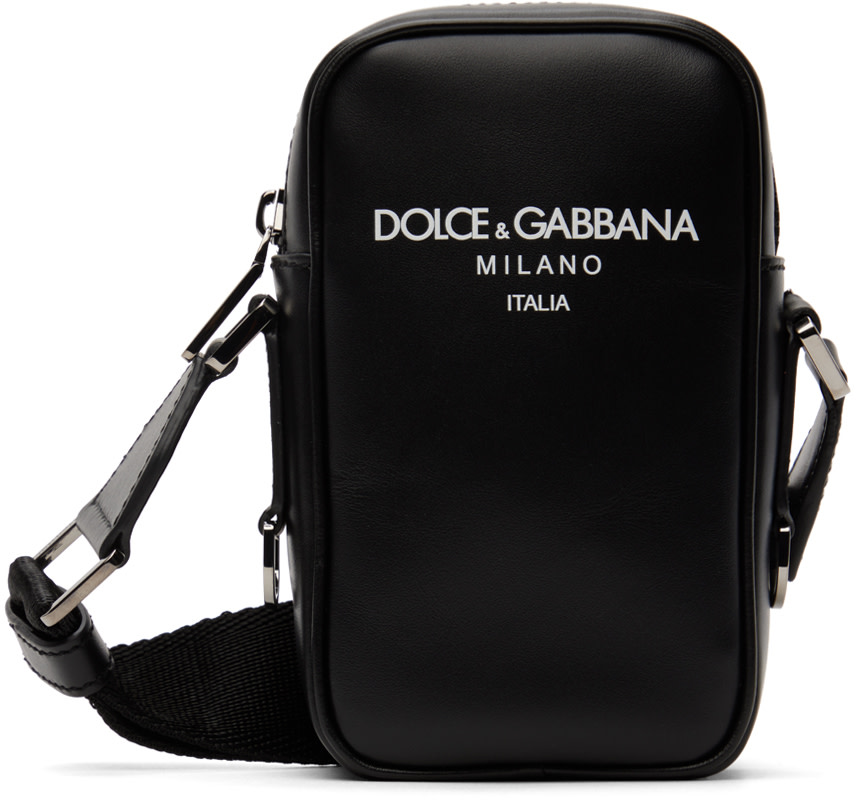 Dolce&Gabbana - Black Small Printed Bag