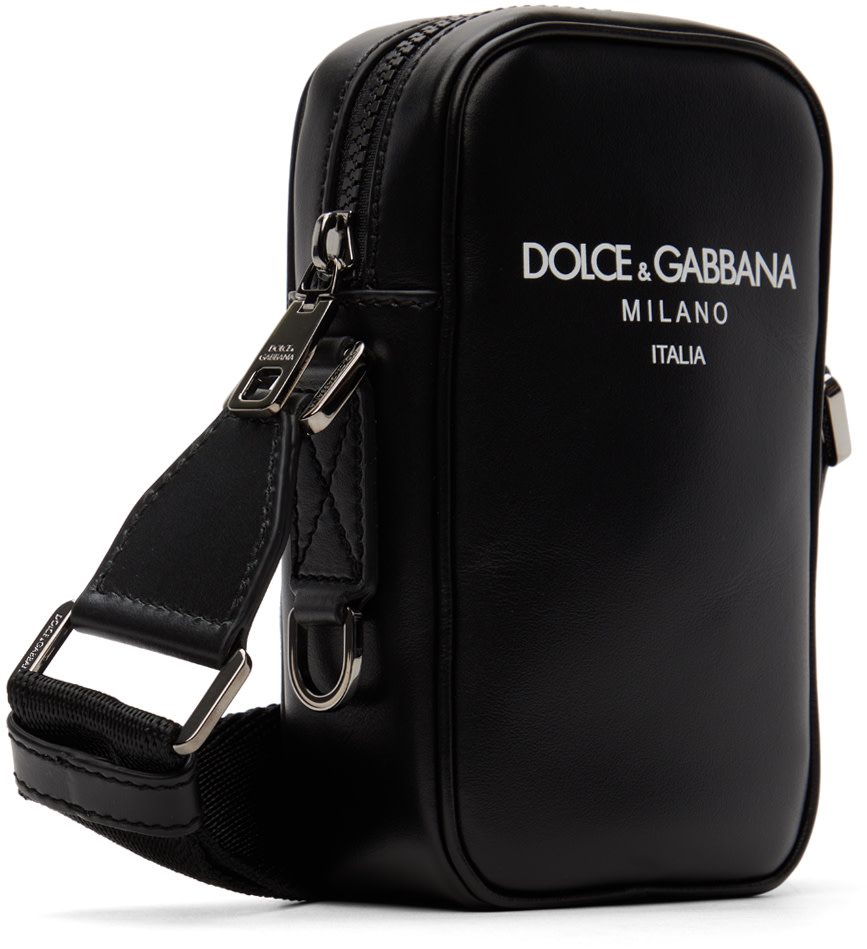 Dolce&Gabbana - Black Small Printed Bag