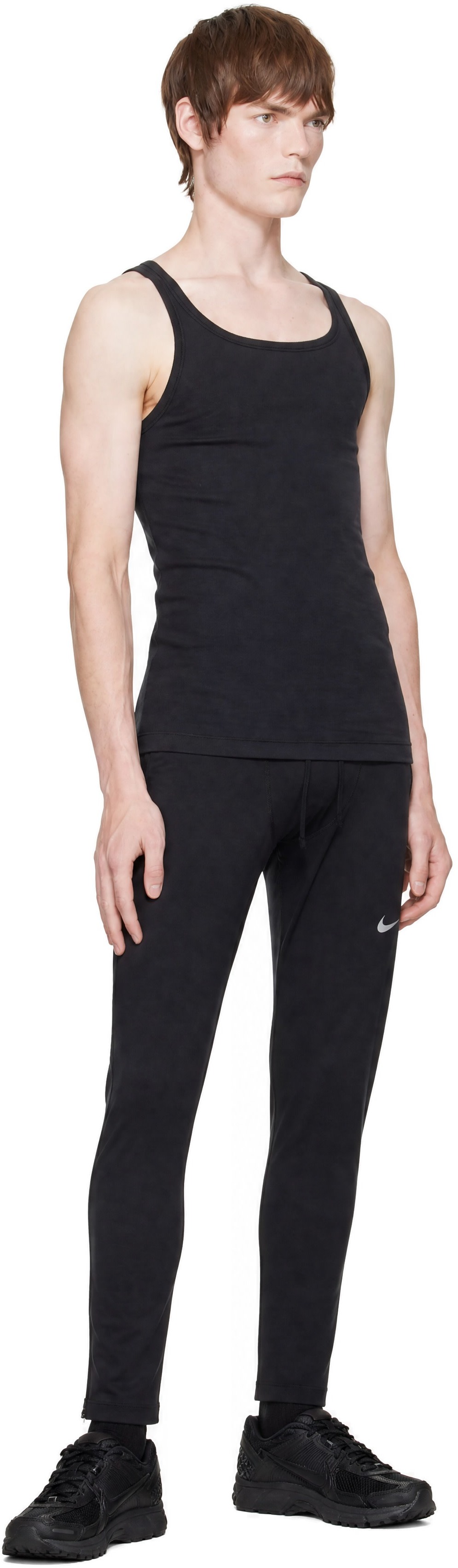 Nike - Black Challenger Dri-FIT Running Tights