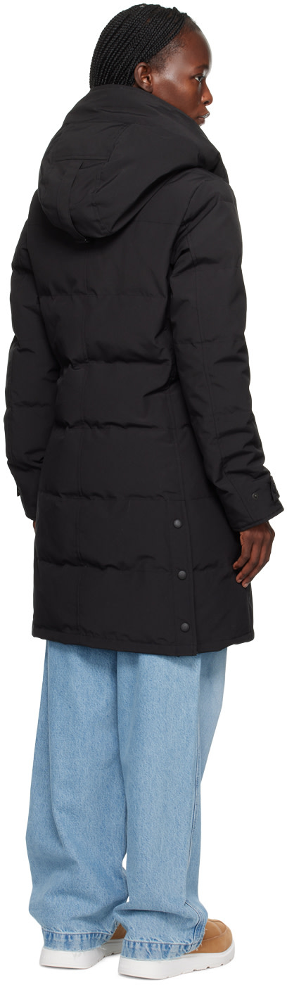 Canada Goose - 블랙 쉘번 다운 재킷