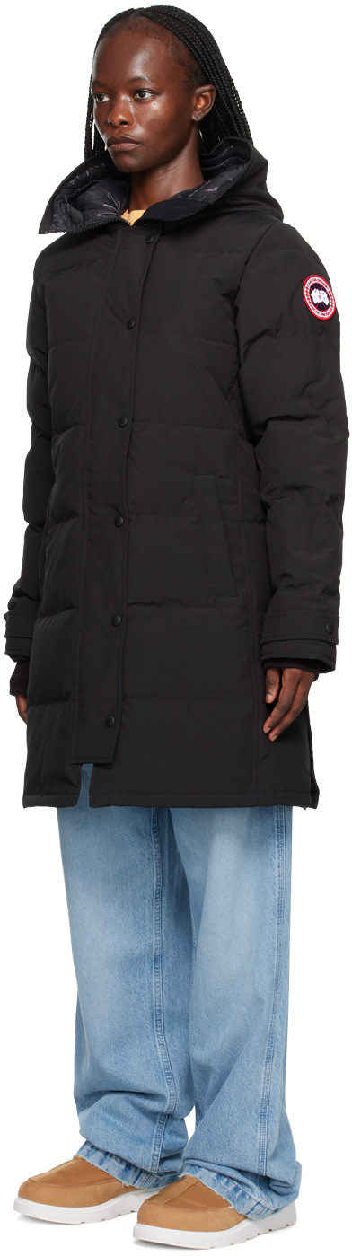 Canada Goose - 블랙 쉘번 다운 재킷