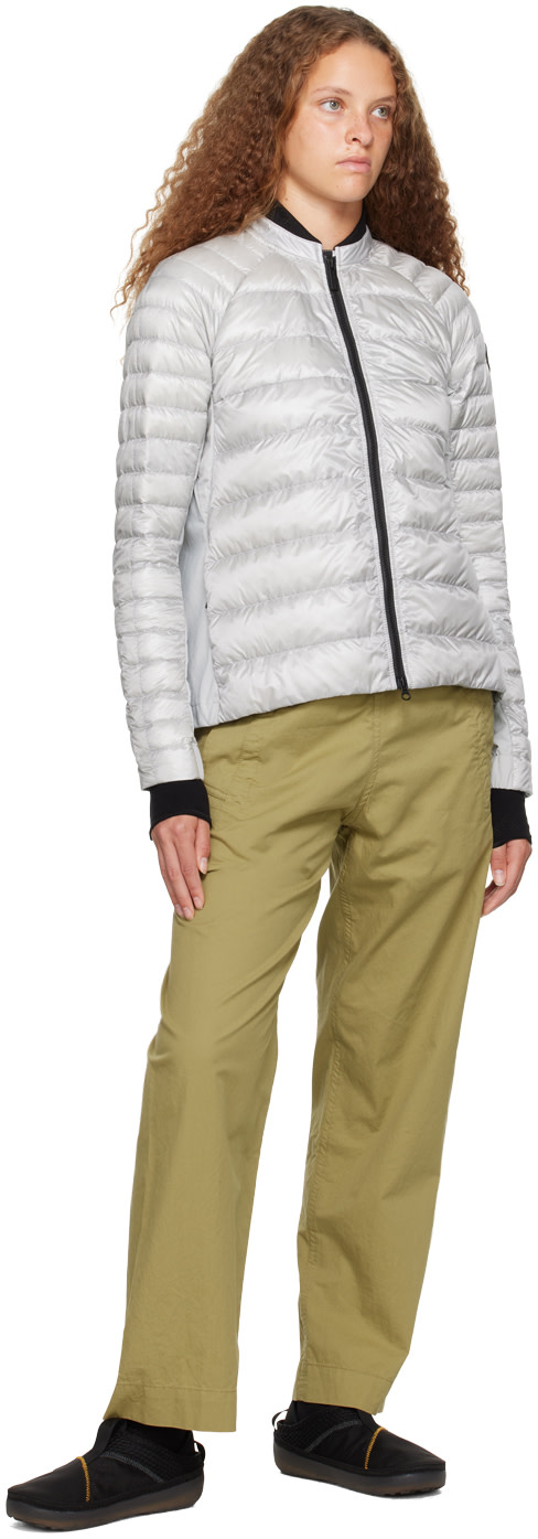 Canada Goose - 실버 론시 다운 재킷