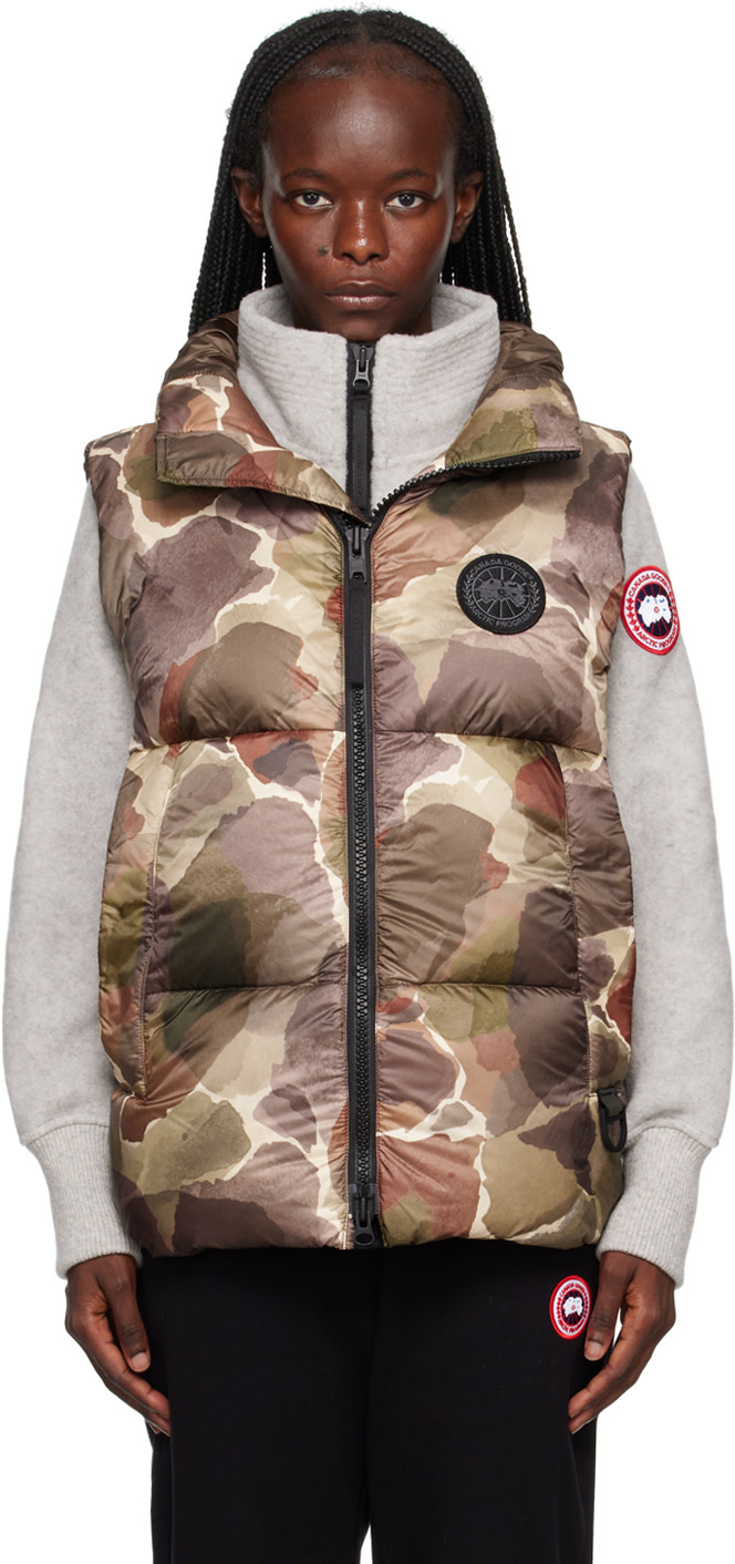 Canada Goose - 브라운 에버렛 다운 베스트