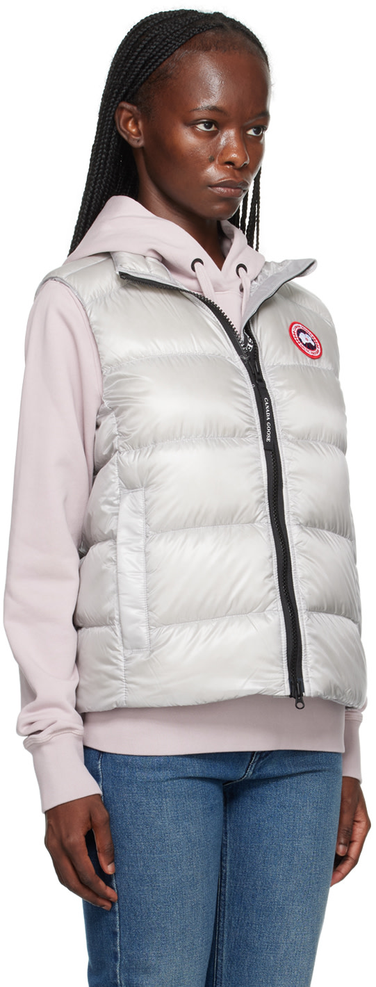Canada Goose: Gray Cypress Down Vest | SSENSE