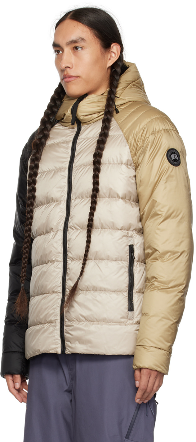 Canada Goose - 베이지 리버서블 레거시 다운 재킷