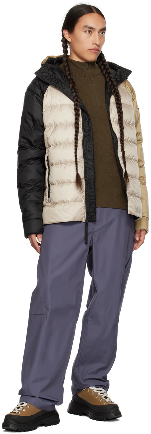 Canada Goose - 베이지 리버서블 레거시 다운 재킷