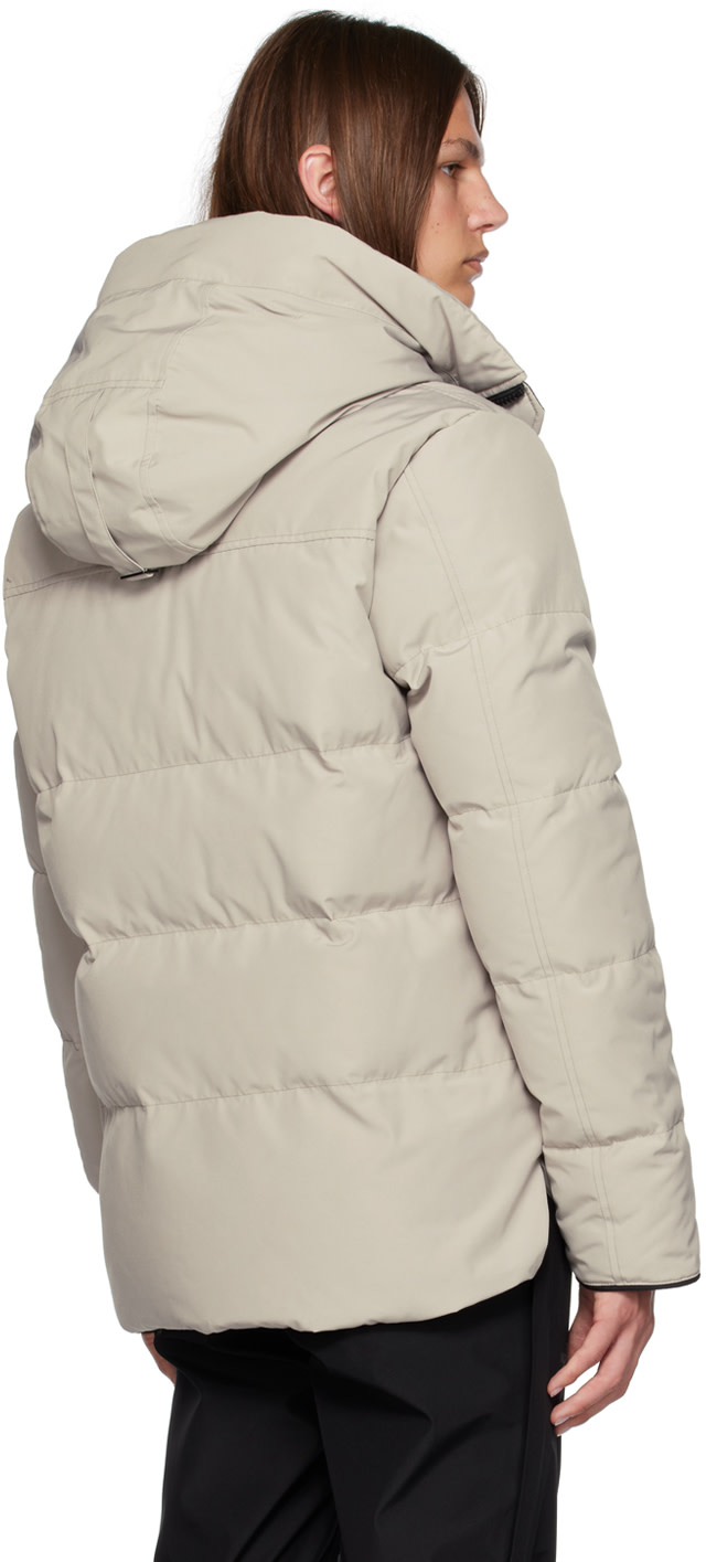 Canada Goose - 베이지 맥밀란 다운 재킷
