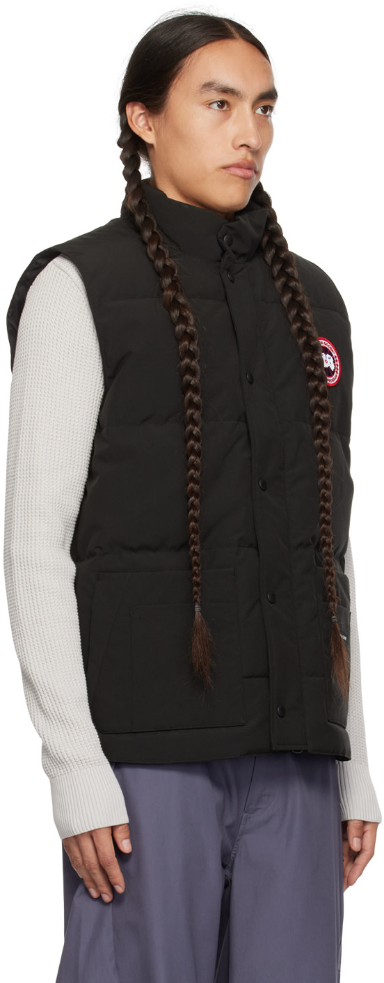 Canada Goose - 블랙 프리스타일 다운 베스트