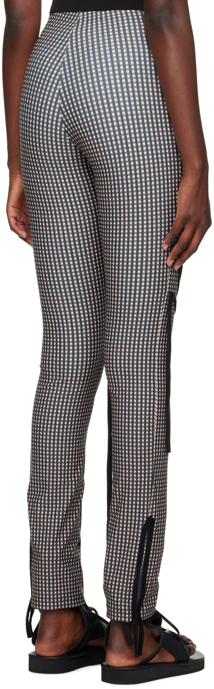 Ottolinger - Legging vert et rose à garniture prolongée