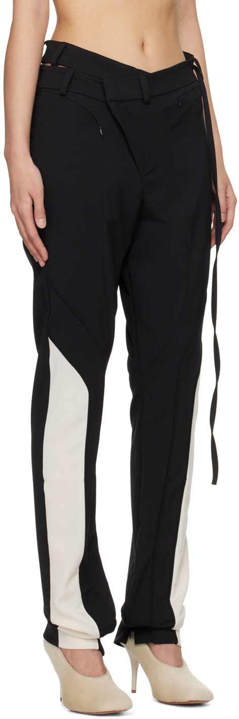 Ottolinger - Pantalon asymétrique noir