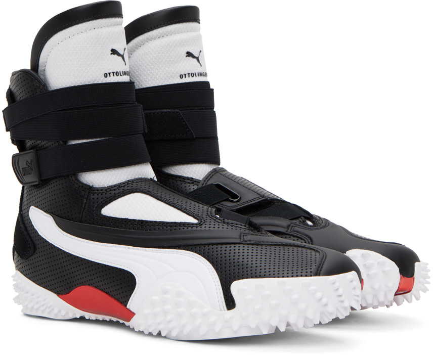 Ottolinger - Baskets Mostro noir et blanc édition PUMA