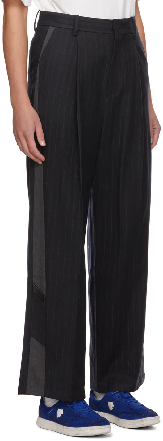 ADER error - Pantalon Wofez bleu marine