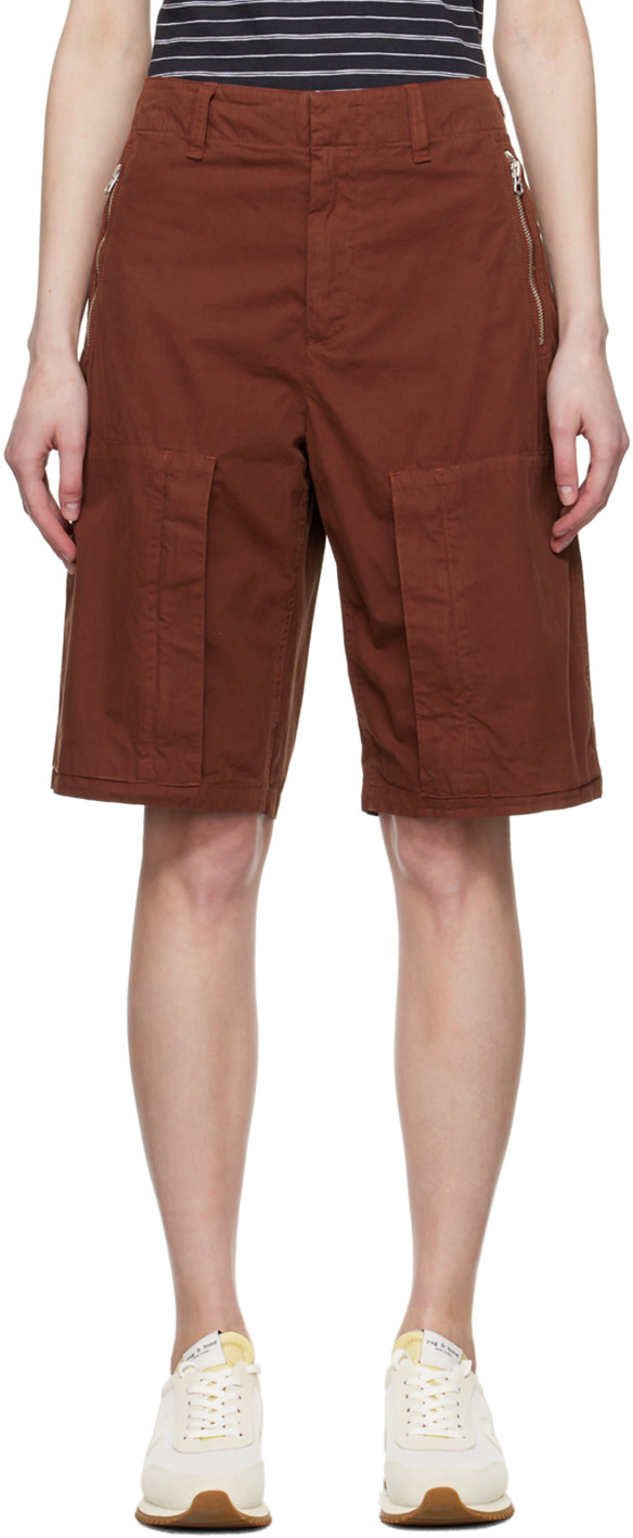 rag & bone - Short Kai bourgogne