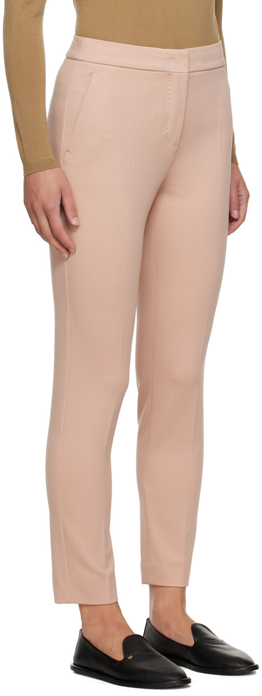 Max Mara - Pantalon écourté rose