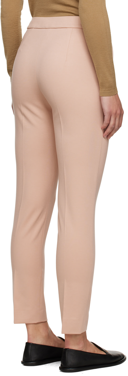 Max Mara - Pantalon écourté rose