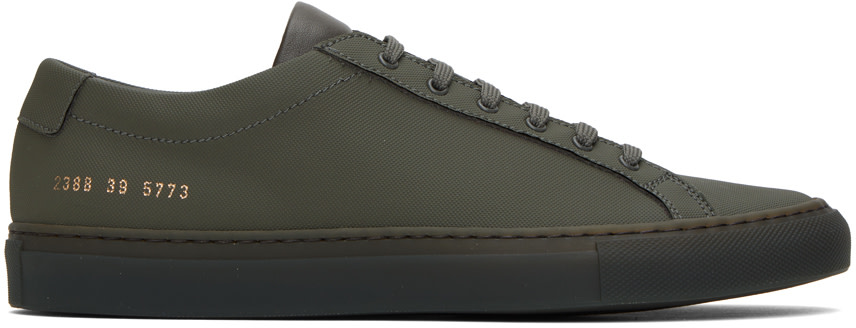 Common Projects - 카키 아킬레스 스니커즈