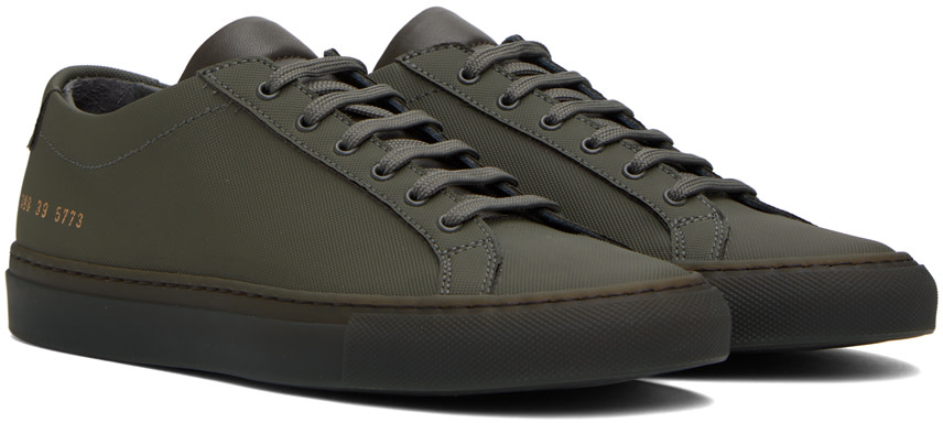Common Projects - 카키 아킬레스 스니커즈