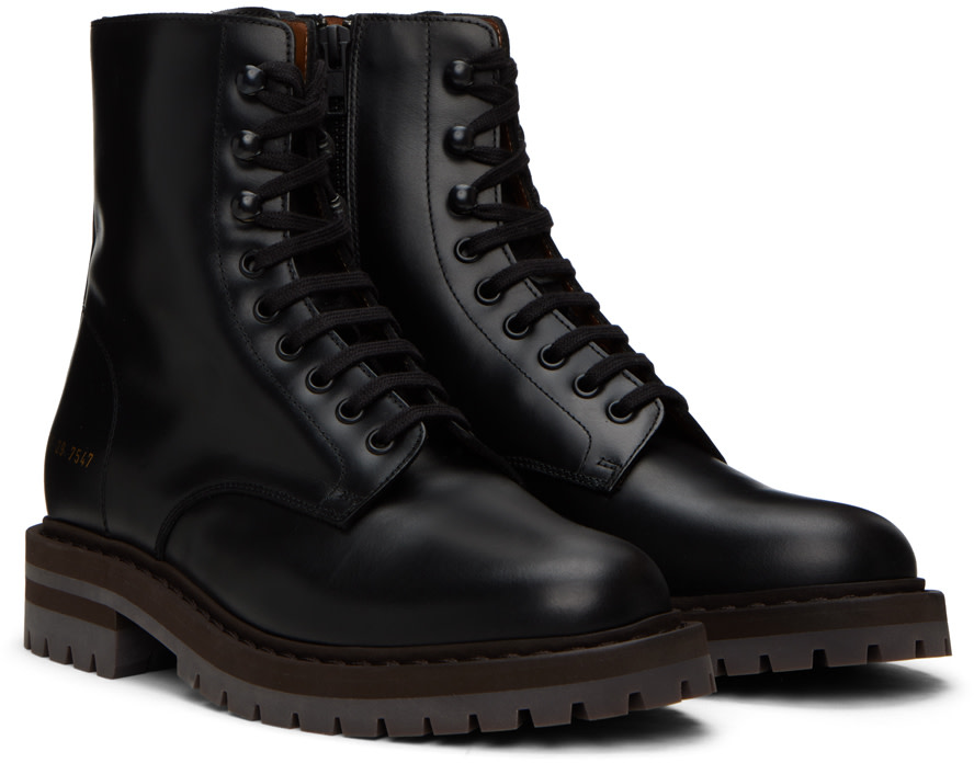 Common Projects - Black Combat Boots